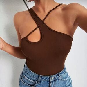 Brown Tank Top